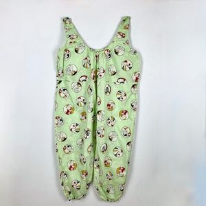 Y2K Popeye Sailor Cartoon Jumpsuit Romper L King Features Syndicate Excellent